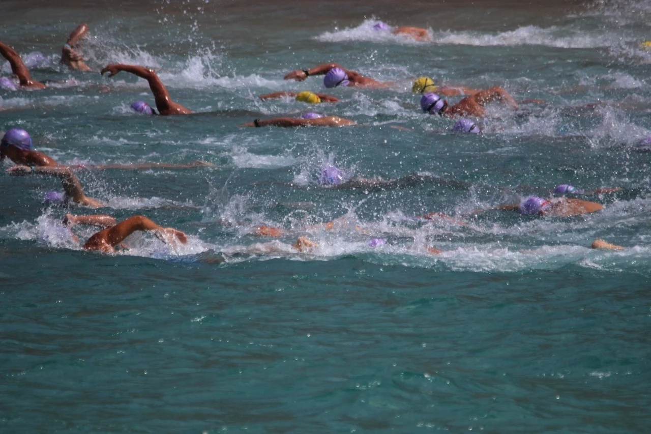 Travesía a nado El Río, un evento de La Graciosa lleno de emoción y deporte